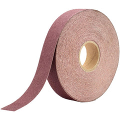 Shop Roll:  2" Wide,  50.00 Yd Long,  150 Grit,  Aluminum Oxide