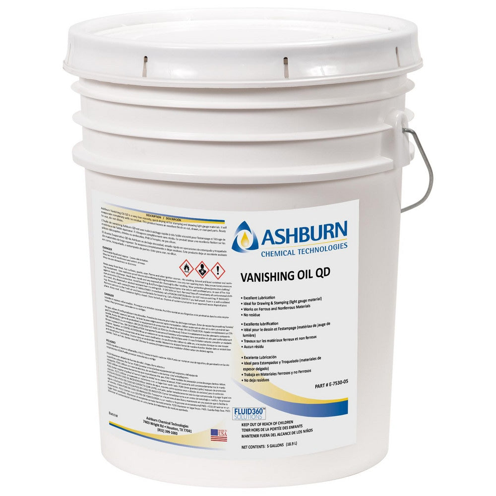 Metalworking, Stamping & Blanking Fluid: Ashburn 5 gal Pail