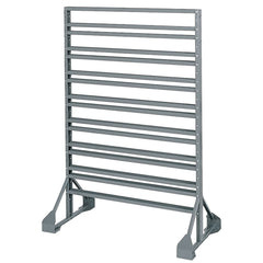 Pick Rack: 2-Sided Rail Bin Rack, 500 lb Capacity, 20" OAD, 53" OAH, 36" OAW