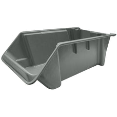 Bins; Bin Style: Hopper Front; Shape: Rectangle; Overall Width (Inch): 12; Overall Length (Inch): 24; Overall Height (Inch): 8; Load Capacity (Lb.