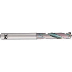 Screw Machine Length Drill Bit: 4.50 mm Dia, 140 deg Point, Solid Carbide