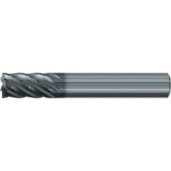 Roughing & Finishing End Mills; Mill Diameter (Fractional Inch): 5/16; Flute Type: Spiral; Number Of Flutes: 6; End Mill Material: Solid Carbide; Length of Cut (Inch): 9/16; Coating/Finish: AlCr