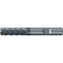 Roughing & Finishing End Mills; Mill Diameter (Fractional Inch): 1; Flute Type: Spiral; Number Of Flutes: 6; End Mill Material: Solid Carbide; Length of Cut (Inch): 3; Coating/Finish: AlCr