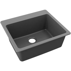 Sinks; Type: Drop-In; Mounting Location: Countertop; Number Of Bowls: 1; Material: Quartz; Faucet Included: No; Faucet Type: No Faucet; Depth (Inch): 9-1/2; Valve Design: No Valve