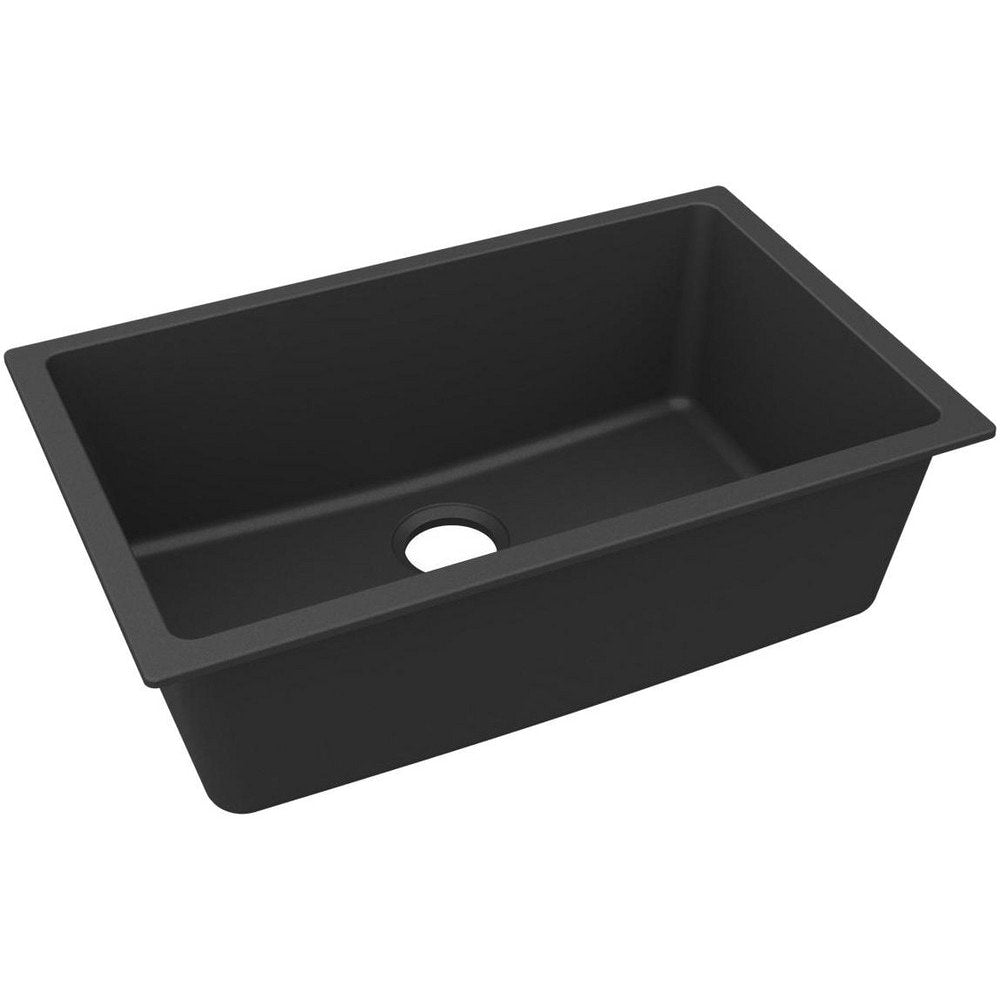 Sinks; Type: Undermount; Mounting Location: Countertop; Number Of Bowls: 1; Material: Quartz; Faucet Included: No; Faucet Type: No Faucet; Depth (Inch): 9-1/2; Valve Design: No Valve