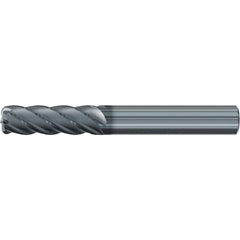 Roughing & Finishing End Mills; Mill Diameter (Fractional Inch): 3/4; Flute Type: Spiral; Number Of Flutes: 5; End Mill Material: Solid Carbide; Length of Cut (Inch): 2-1/4; Coating/Finish: AlCr