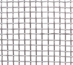 Wire Cloth: 10 Wire Gauge, 0.135" Wire Dia, Stainless Steel