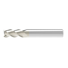 Corner Radius End Mill: 5.00 mm Dia, 5.50 mm LOC, 0.40 mm Radius, 3 Flute, Solid Carbide