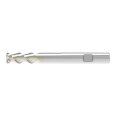 Corner Radius End Mill: 6.00 mm Dia, 16.00 mm LOC, 0.50 mm Radius, 2 Flute, Solid Carbide