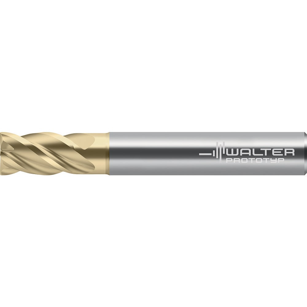 Square End Mill: 0.7500" Dia, 1.8224" LOC, 4 Flute, Solid Carbide