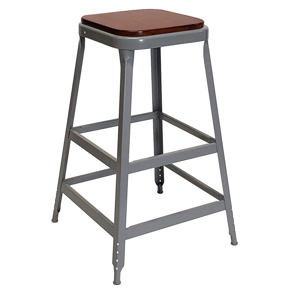 Stationary Stools; Seat Depth: 13 in; Seat Width: 13 in; Product Type: Fixed Height Stool; Base Type: Fixed; Minimum Seat Height: 30 in; Maximum Seat Height: 30 in; Overall Width: 13 in; Overall Depth: 13 in