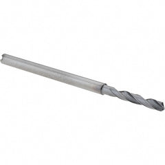 Screw Machine Length Drill Bit: 3.20 mm Dia, 135 deg Point, Solid Carbide