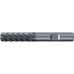 Roughing & Finishing End Mills; Mill Diameter (Fractional Inch): 1/2; Flute Type: Spiral; Number Of Flutes: 7; End Mill Material: Solid Carbide; Length of Cut (Inch): 2; Coating/Finish: AlCr