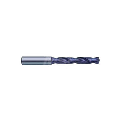 Jobber Drill: 9/16" Dia, 140 deg Point, Solid Carbide