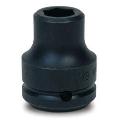 Impact Socket: 3/4" Drive, 1-15/16" Socket, Hex Drive