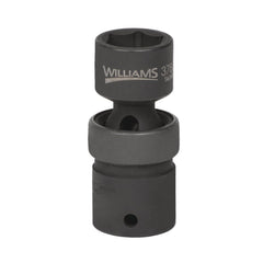 Impact Socket: 1/2" Drive, 13 mm Socket, Hex Drive