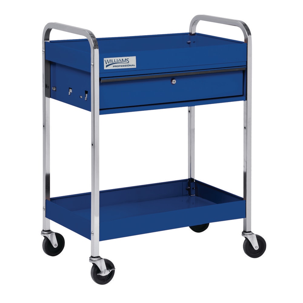 Carts; Cart Type: HEAVY DUTY WITH CASTERS; Caster Type: 4 Swivel; Caster Material: Rubber; Material: Steel; Length (Inch): 17; Height (Inch): 41; Width (Inch): 30; Caster Mount Type: Permanent