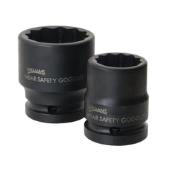 Impact Socket: 3/4" Drive, 1-5/16" Socket, Square Drive