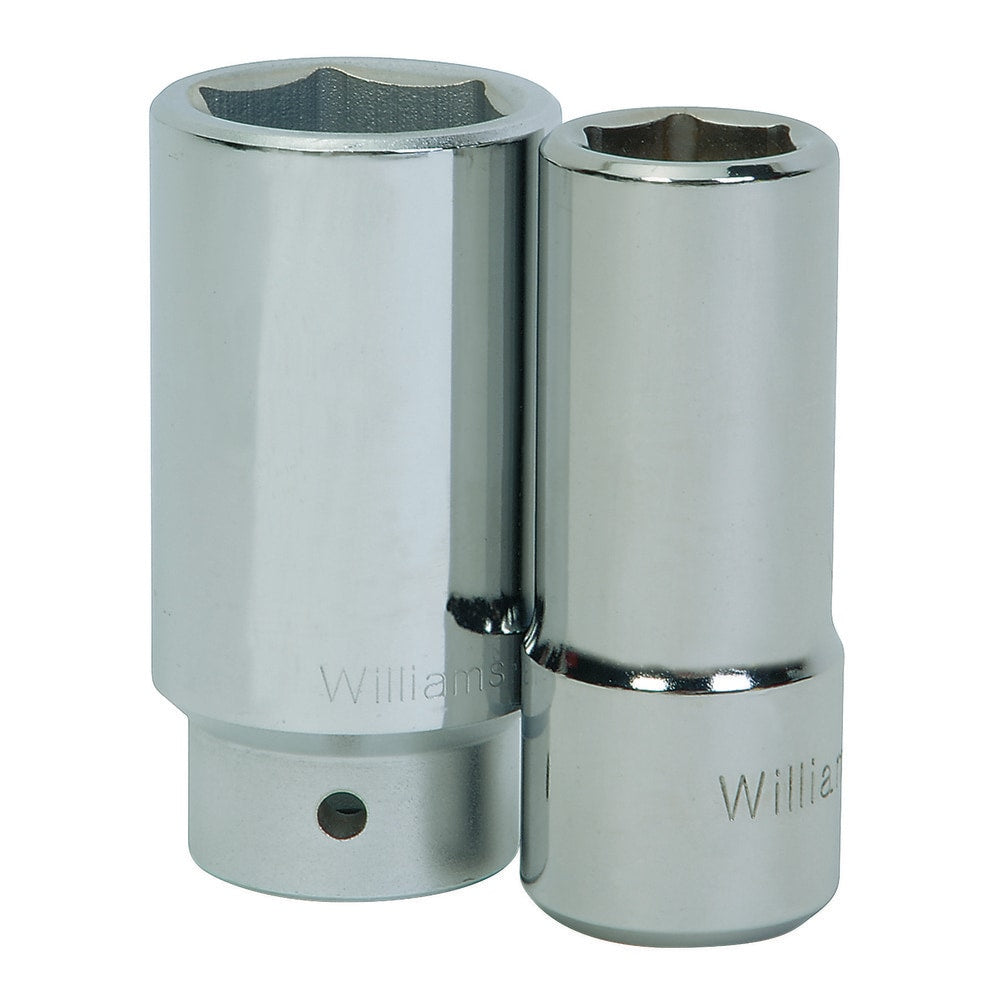 Deep Socket  Hand Socket: 3/4" Drive, 38.00 mm Socket, 6-Point