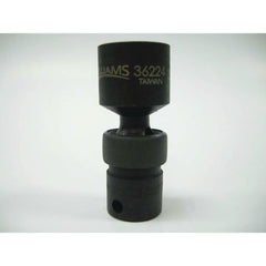 Impact Socket: 3/8" Drive, 9/16" Socket, Hex Drive