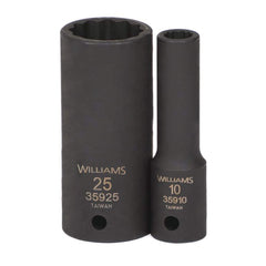 Impact Socket: 1/2" Drive, 26 mm Socket, Square Drive