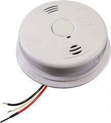 Smoke & Carbon Monoxide (CO) Alarms; Alarm Type: Smoke; Power Source: Battery; Sensor Type: Ionization; Electrochemical; Mount Type: Ceiling; Interconnectable: Interconnectable; Decibel Rating (dB): 85.00; Battery Chemistry: Lithium-Ion; Battery Size: 3V;