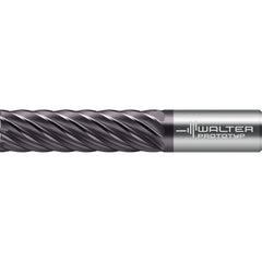 Square End Mill: 25.00 mm Dia, 90.0000 mm LOC, 8 Flute, Solid Carbide