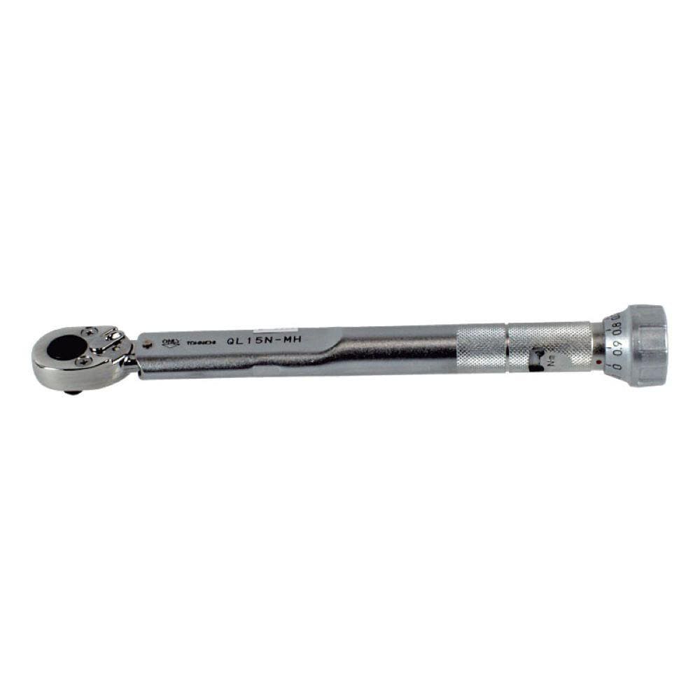 Adjustable Torque Wrench: 1/4" Drive, Square Drive, Newton Meter