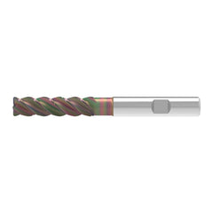 Corner Radius End Mill: 20.00 mm Dia, 82.00 mm LOC, 0.20 mm Radius, 4 Flute, Solid Carbide