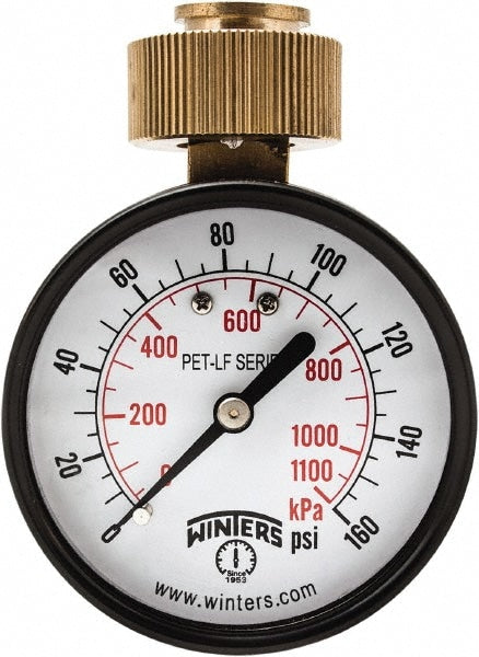 Pressure Test Gauges & Calibrators; Minimum PSI: 0