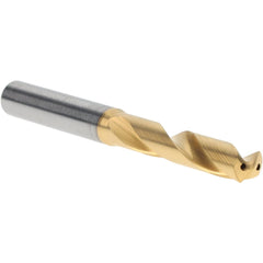 Screw Machine Length Drill Bit: 7.40 mm Dia, 140 deg Point, Solid Carbide