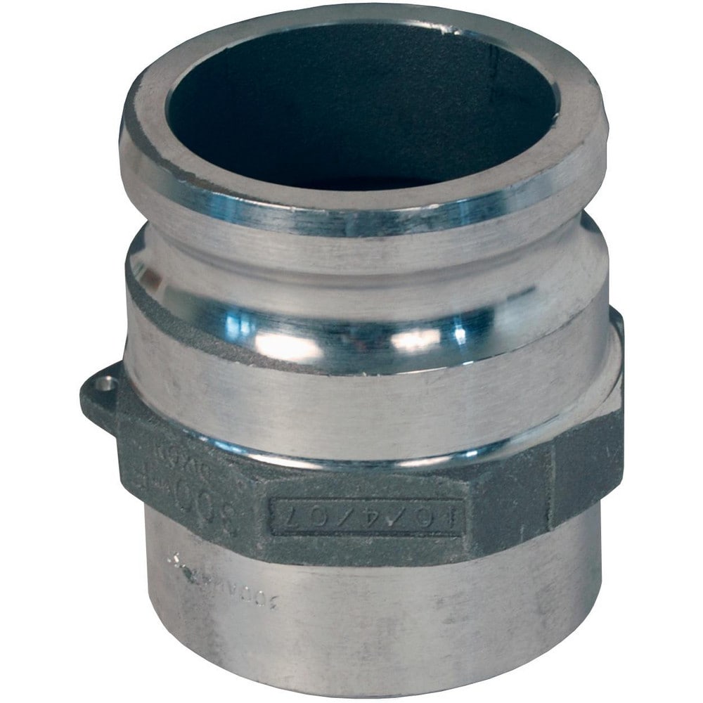 Suction & Discharge Hose Couplings; Type: Socket Weld; Coupling Type: Cam & Groove; Coupling Descriptor: Adapter Socket Weld to Sch. 40 Pipe; Material: Stainless Steel; Coupler Size (Fractional Inch): 3; Thread Size: Non-Threaded; Hose Size: 3