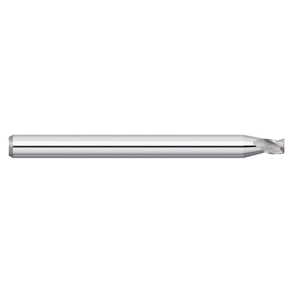Square End Mill: 0.0600" Dia, 0.0900" LOC, 3 Flute, Solid Carbide