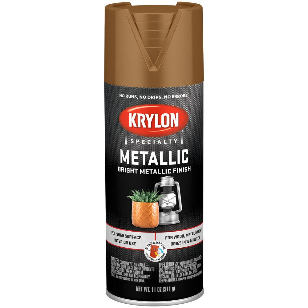 Spray Paint: Aluminum & Metallic, Metallic, 11 oz Net Fill, Spray Paint