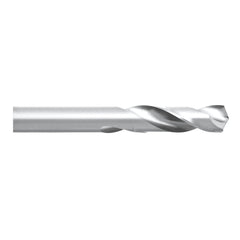 Screw Machine Length Drill Bit: 0.1730" Dia, 135 deg Point, HSS