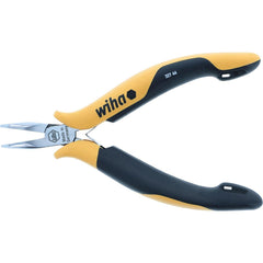 Bent Nose Plier: 4.75" OAL, 0.88" Jaw Length, 0.36" Jaw Width, 45 deg Jaw Bend