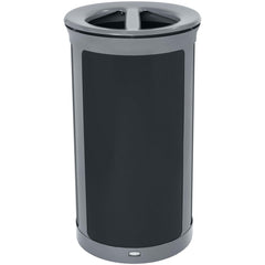 Trash Cans & Recycling Containers; Product Type: Trash Can; Container Capacity: 33 gal; Container Shape: Round; Container Material: Metal; Color: Umbra Gray; Material: Metal