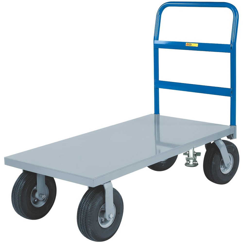 Cushion-Load Platform Truck: 12-1/2" High, 48" Long, 24" Wide