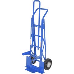 Hand Trucks; Wheel Type: Rubber; Body Material: Steel; Handle Type: Dual Handle; Load Capacity (Lb.