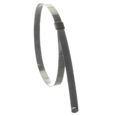 Cable Ties; Cable Tie Type: Standard Cable Tie; Material: Stainless Steel; Color: Gray; Overall Length: 22.50; Overall Width (Decimal Inch