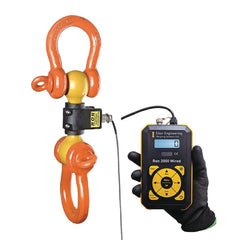 Crane Scales & Hanging Scales; Type: Shackle Type Wired Dynamometer; Capacity (Lb.): 20000.00; Capacity (kg): 9071.8474; Display Type: 6 Digit LCD; Scale Type: Dynamometer