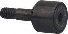 Plain Cam Follower: 0.625" Roller Dia, 0.4375" Roller Width, 0.25" Stud Dia, 3/4" Stud Length