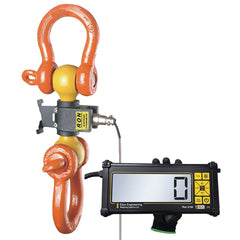 Crane Scales & Hanging Scales; Type: Shackle Type Wired Dynamometer; Capacity (Lb.): 6000.00; Capacity (kg): 2721.5542; Display Type: 6 Digit LCD, 5 Digit LCD; Scale Type: Dynamometer