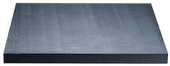 Plastic Sheet: Polycarbonate, 2" Thick, 12" Wide, 2' Long, Black