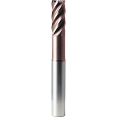 Corner Radius End Mill: 20 mm Dia, 43.00 mm LOC, 2.50 mm Radius, 5 Flute, Solid Carbide