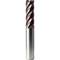 Corner Radius End Mill: 20 mm Dia, 60.00 mm LOC, 2.00 mm Radius, 5 Flute, Solid Carbide