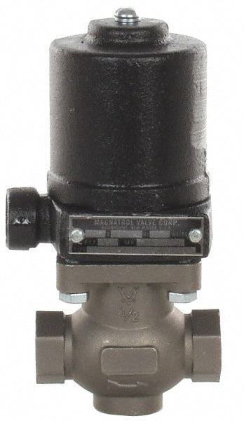 Solenoid Valve: 2-Way, 1/2" Port