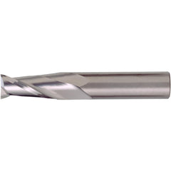 Square End Mill: 5/64" Dia, 1/4" LOC, 2 Flute, Solid Carbide