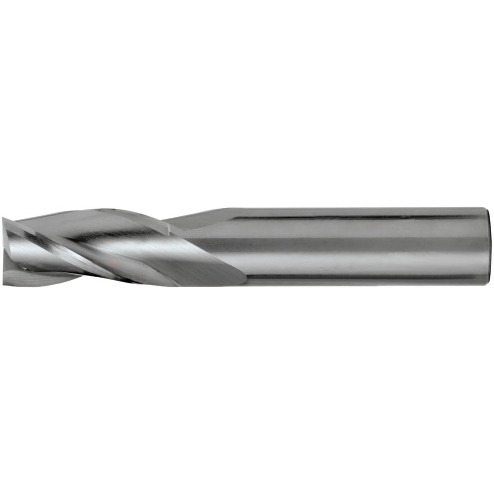 Corner Radius End Mill: 3/16" Dia, 5/8" LOC, 0.25 mm Radius, 3 Flute, Solid Carbide