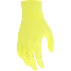 Disposable Gloves: Series NitriShield, Size X-Large, 3.5 mil, Nitrile, Food Grade, Powder-Free, No